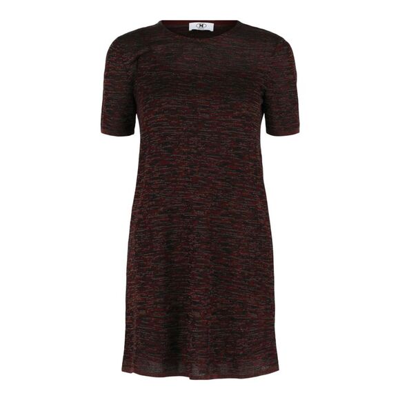 M Missoni Metallic Slub Knit Mini Dress Multi Womens